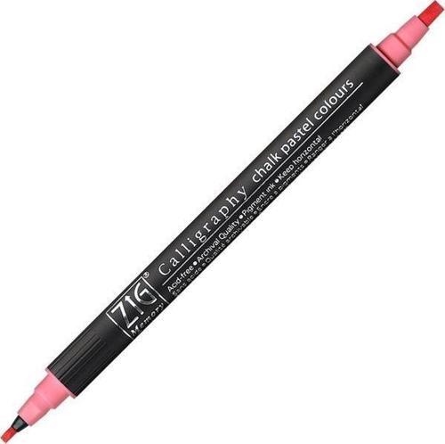 Calligraphy Chalk Pastel Çift Uçlu Kaligrafi Kalemi PASTEL PEMBE