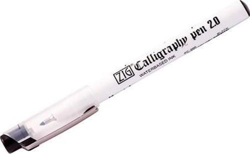 Calligraphy Pen YAN KESİK Kaligrafi Kalemi 2.0 mm Siyah