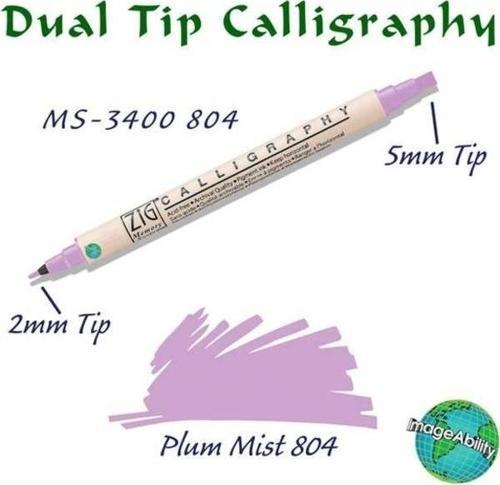 Calligraphy Çift Uçlu Kaligrafi Kalemi 2 mm + 5 mm 804 Plum Mist