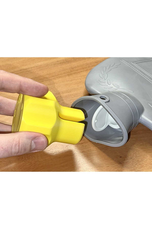 Pratik Sıcak Su Torbası Açma Aparatı Ergonomik Kapak Çevirme Yardımcısı Artrit Dostu Kolay Kullanım