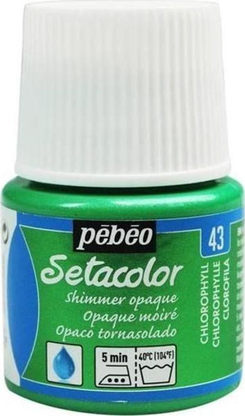 Setacolor Shimmer (Pırıltılı) Opak Kumaş Boyası 43 CHLOROPHYLL