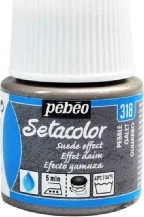 Setacolor Suede Effect (Süet Etkisi) Kumaş Boyası 318 PEBBLE