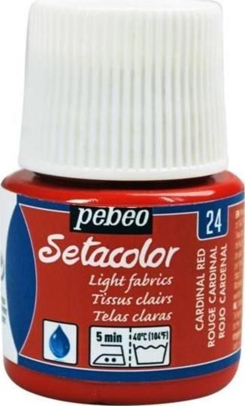 Setacolor Light Fabric (Transparan) Kumaş Boyası 24 CARDINAL RED