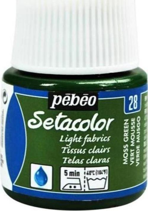Setacolor Light Fabric (Transparan) Kumaş Boyası 28 MOSS GREEN
