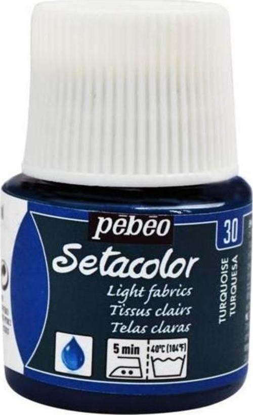 Setacolor Light Fabric (Transparan) Kumaş Boyası 30 TURQUOISE