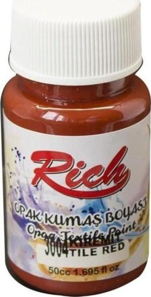 Opak Kumaş Boyası 50 cc. 3004 KİREMİT