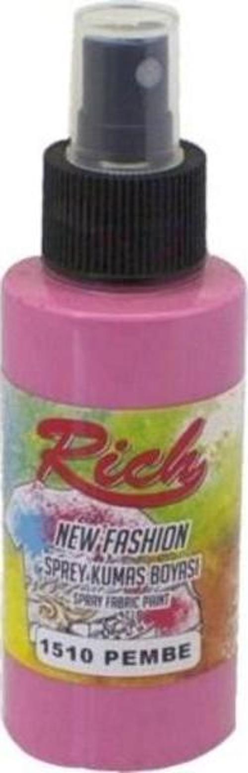 New Fashion Sprey Kumaş Boyası 100 cc. 1510 PEMBE