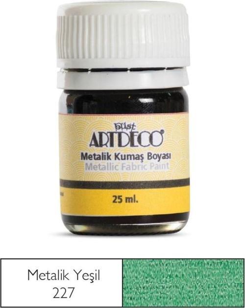 Metalik Kumaş Boyası 227 Yeşil