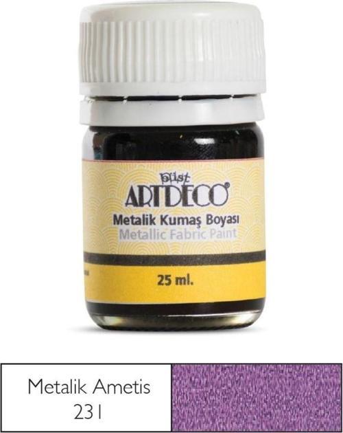 Metalik Kumaş Boyası 231 Ametist