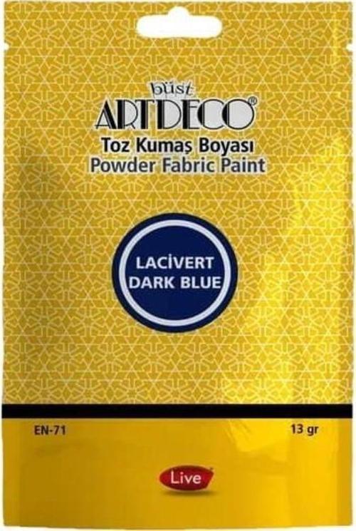 Toz Kumaş Boyası 13 gr Lacivert 1110