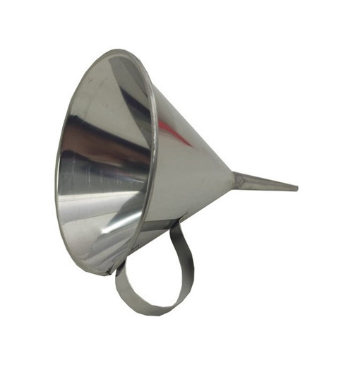 8 Cm Kolonya Hunisi Paslanmaz Huni Laboratuar Huni Metal