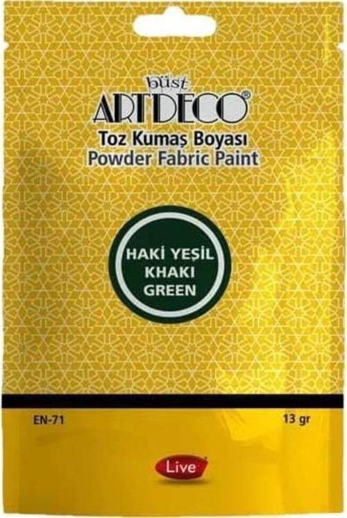 Toz Kumaş Boyası 13 gr Haki Yeşil 1131