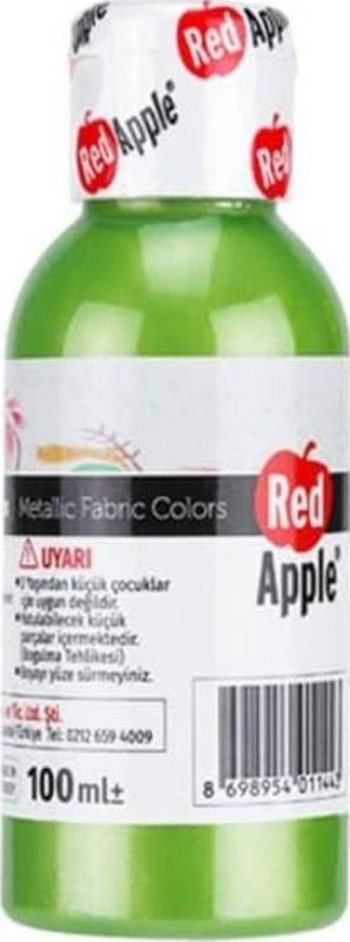 Metalik Kumaş Boyası 100 ml Yeşil
