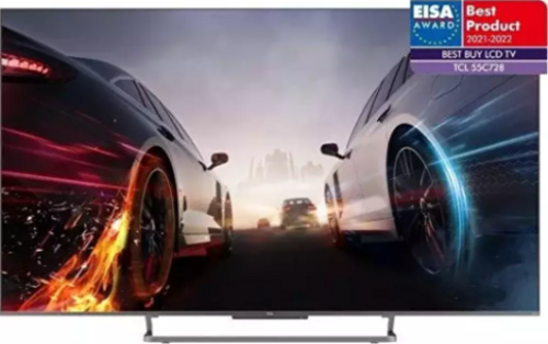 55C728 55" 139 Ekran Uydu Alıcılı 4K Ultra Hd Android Smart Qled Tv
