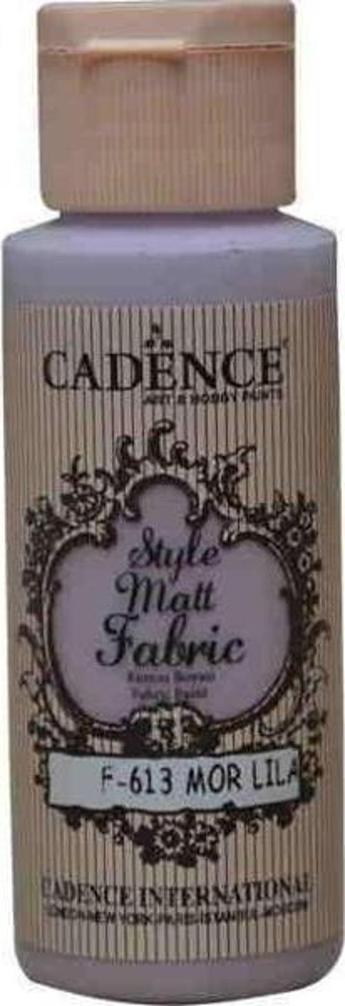 Style Matt Fabric Kumaş Boyası F-613 Mor Lila