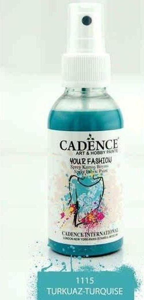 Your Fashion Sprey Kumaş Boyası 100 ml. 1115 TURKUAZ