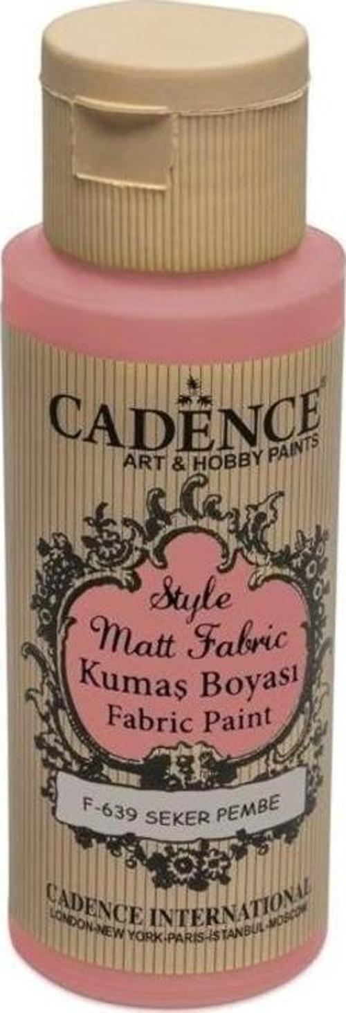 Style Matt Fabric Kumaş Boyası F-639 Şeker Pembe
