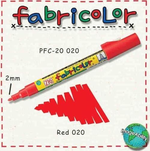 Fabricolor Örtücü Kumaş Boyama Kalemi KIRMIZI