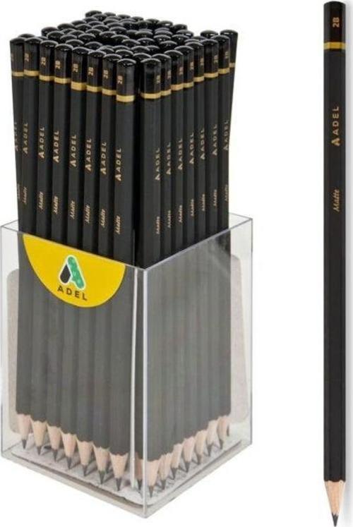 Matte Klasik Kurşun Kalem 72'li Kap