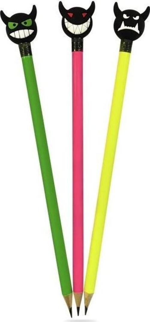 Fun Maskotlu Kurşun Kalem Tekli MWP-915