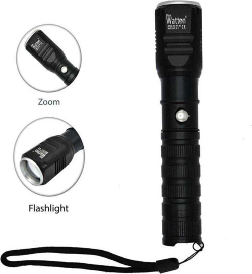 Şarjlı Pilli Zoomlu El Feneri Wt-087