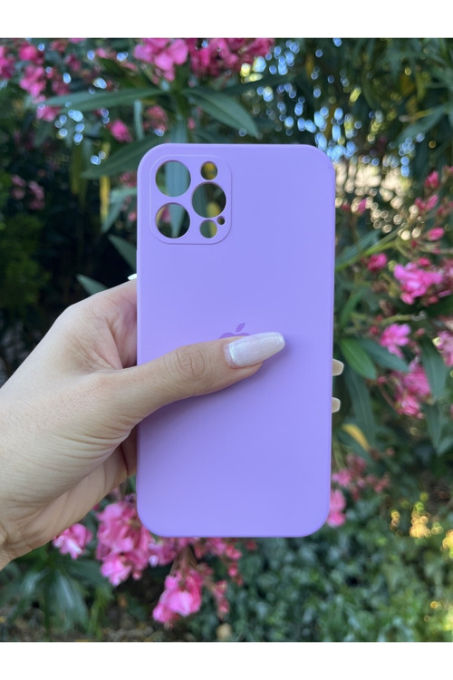 iPhone 13 Pro Uyumlu Kamera Korumalı Kadife Iç Dokulu Lansman Telefon Kılıfı
