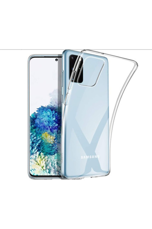 Samsung S20 Ultra Uyumlu Kılıf Antishock Silikon Köşeli Şeffaf Airbag Arka Kapak