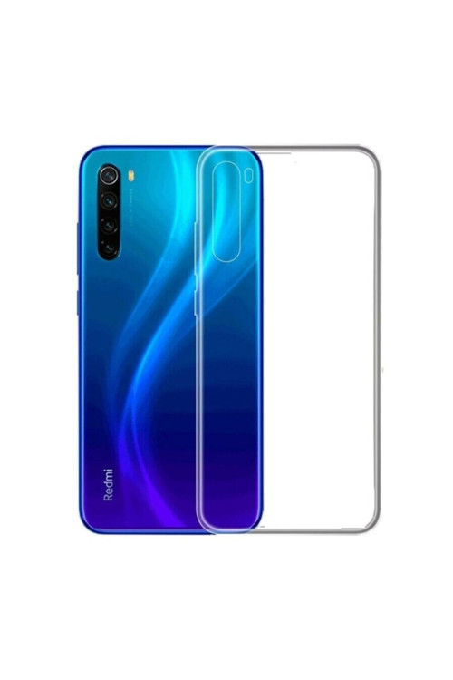 Xiaomi Redmi Note 8 Kılıf Antishock Silikon Köşeli Şeffaf Airbag Arka Kapak