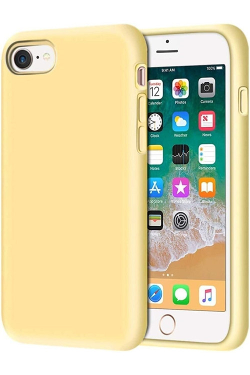 Iphone 6 / 6s Uyumlu Içi Kadife Lansman Silikon Kılıf