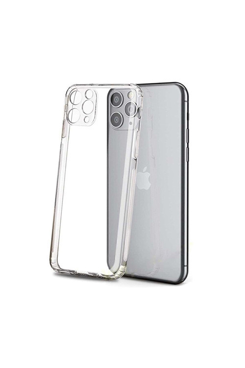 Iphone 11 Pro Max Kamera Koruyuculu Şeffaf Kılıf
