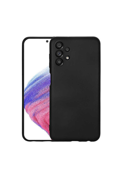 Samsung Galaxy A13 4g Uyumlu Lansman Içi Kadife Mat Yüzey Silikon Kılıf