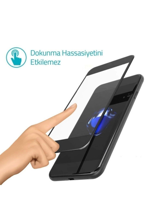Iphone 7 Ve 8 Se Tam Kaplayan Nano Seramik Hayalet Kırılmaz Cam Ekran Koruyucu Beyaz