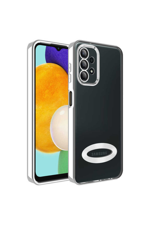 Galaxy A13 4g Kılıf Kamera Korumalı Logo Gösteren Omega Kapak
