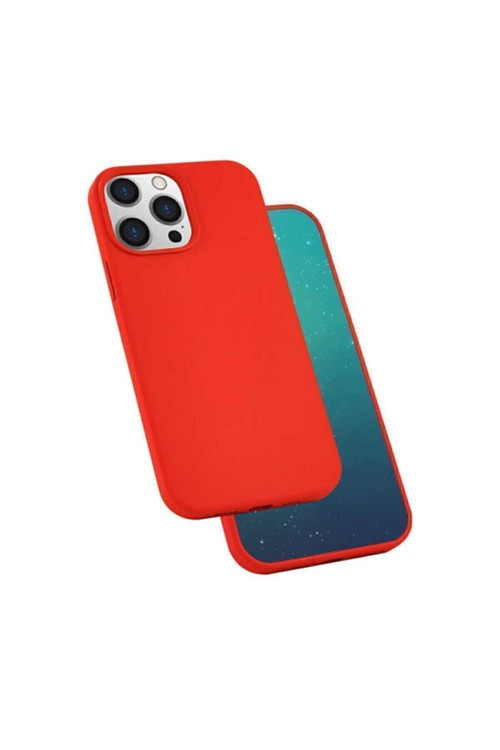 Apple ıphone 13 Pro Max Uyumlu Kılıf Yüksek Kalite Lansman Kadife Silikon Kapak