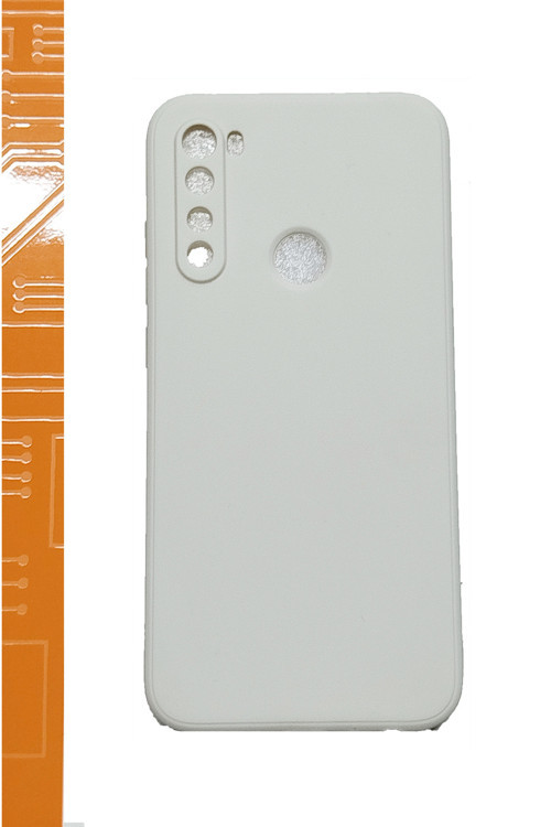 Xiaomi Redmi Note 8 Silikon Lansman Kılıf Krem