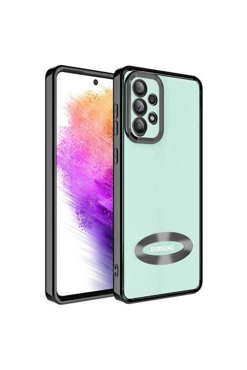 Galaxy A32 4g Kılıf Kamera Korumalı Logo Gösteren Omega Kapak