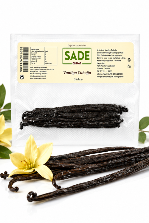 SADE GURME ÇUBUK VANİLYA 5'li
