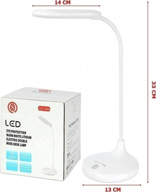 Şarjlı Sarı Ve Beyaz Renk Masa Lambası Wt-005