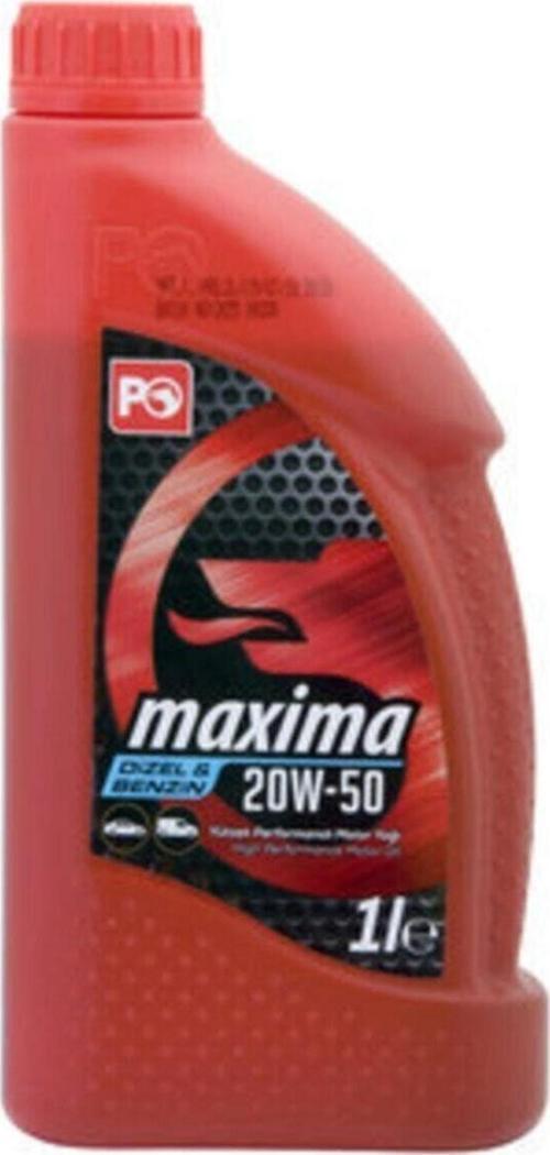 Maxima 20w-50 Benzinli Motor Yağı 1 Litre