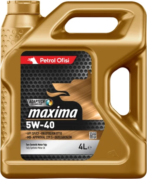Maxima 5w-40 Motor Yağı 4 Litre Honda Onaylı