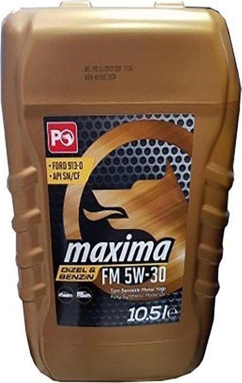 Maxima Fm 5w-30 Motor Yağı 10 2024 Üretim
