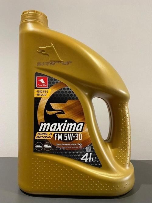 Maxima Fm 5w-30 Motor Yağı 4 Lt Orijinal