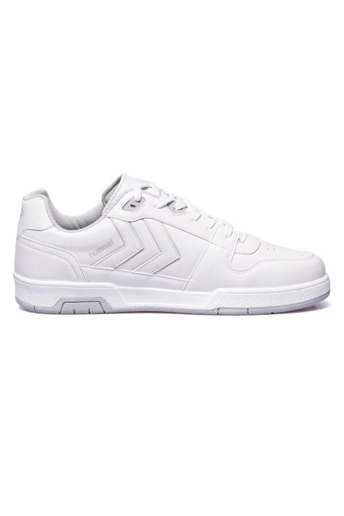 Beyaz Bağcıklı Kalın Tabanlı Unisex Yürüyüş ve Spor Ayakkabı Sneaker 900680 Hml Freza