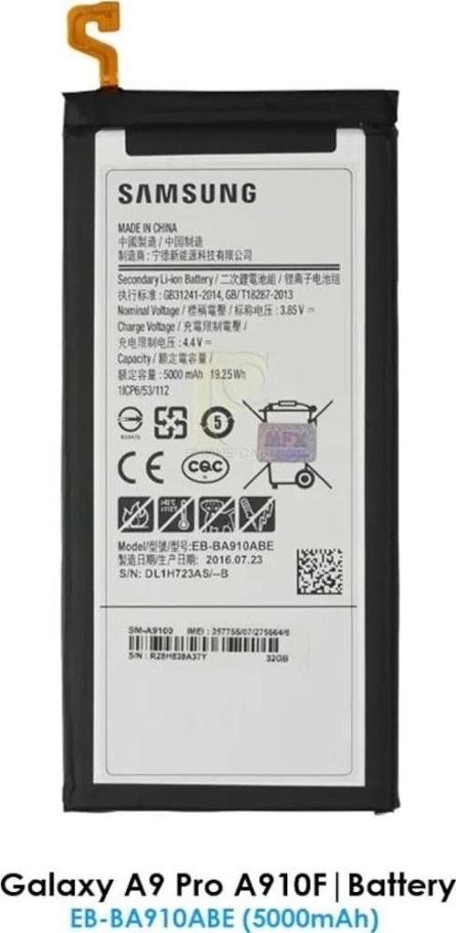 Samsung A9 Pro A910 Eb-Ba910Abe Batarya Pil ve Tamir Seti