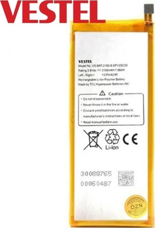 Vestel Venüs V3 5070 Pil Batarya 1700 Mah