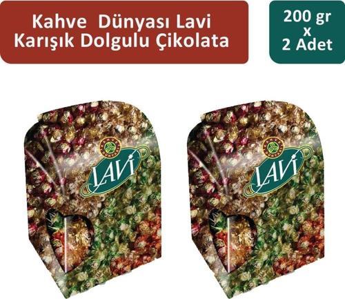 Lavi Karışık Dolgulu Çikolata 200 gr x 2 Adet