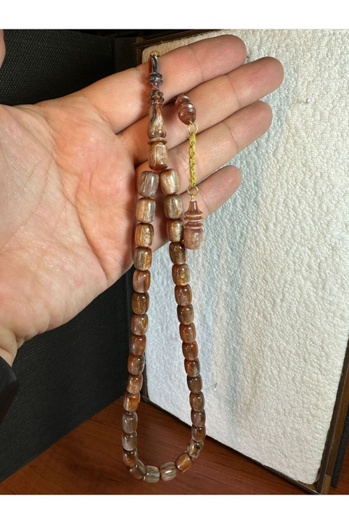 KATALİN SİMLİ KAHVERENGİ KAPSÜL KESİM 7X11MM HEDİYE T-246