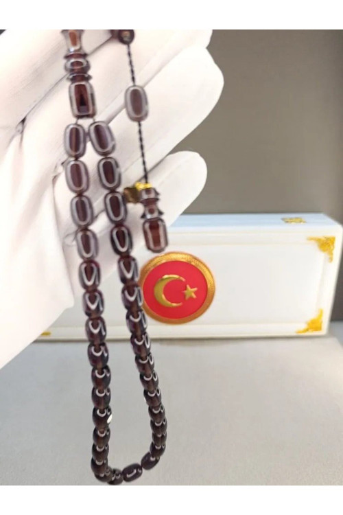 PATİNLİ BLOK ZAR KEHRİBAR TESBİH