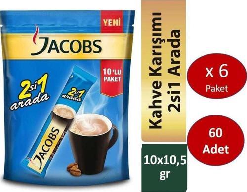 2si1 Arada 60 Adet Stick Kahve (10 x 6 Paket)