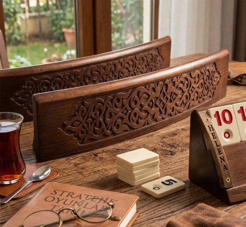 Ornelia Oymalı Oval Okey Takımı
